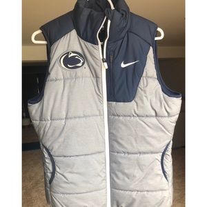 Nike Penn State Puffer Vest Size Medium